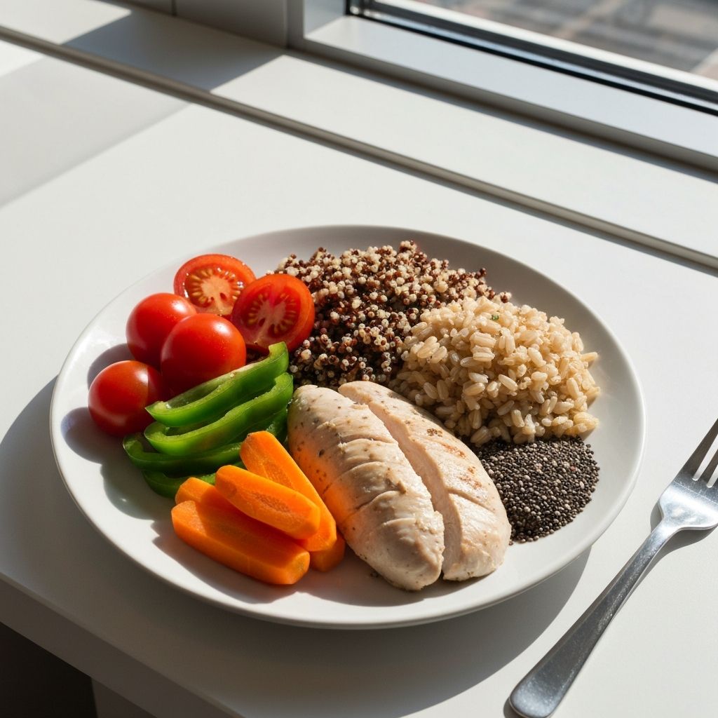 Balanced meal principles